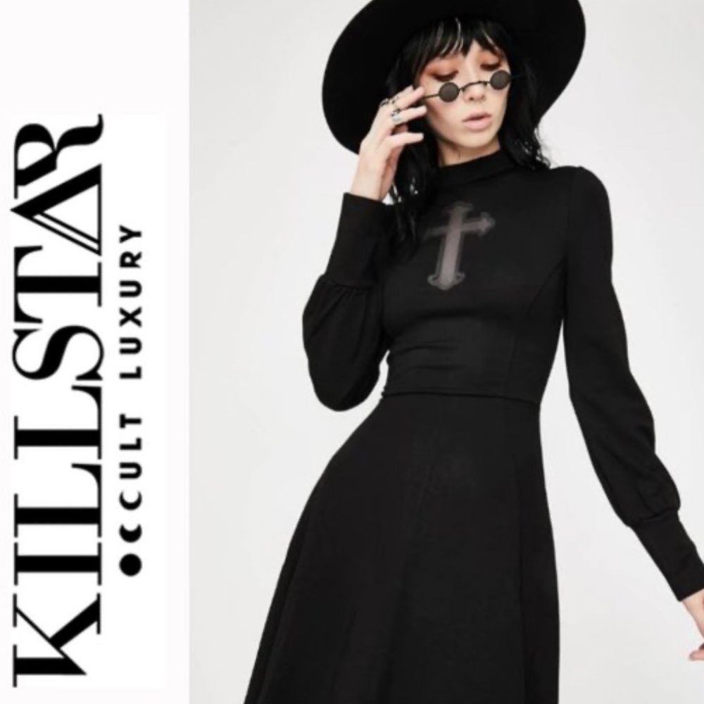 Killstar Black Gothic Dress